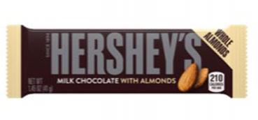 Hershey`s | Milk Chocolate with Almond | 41g